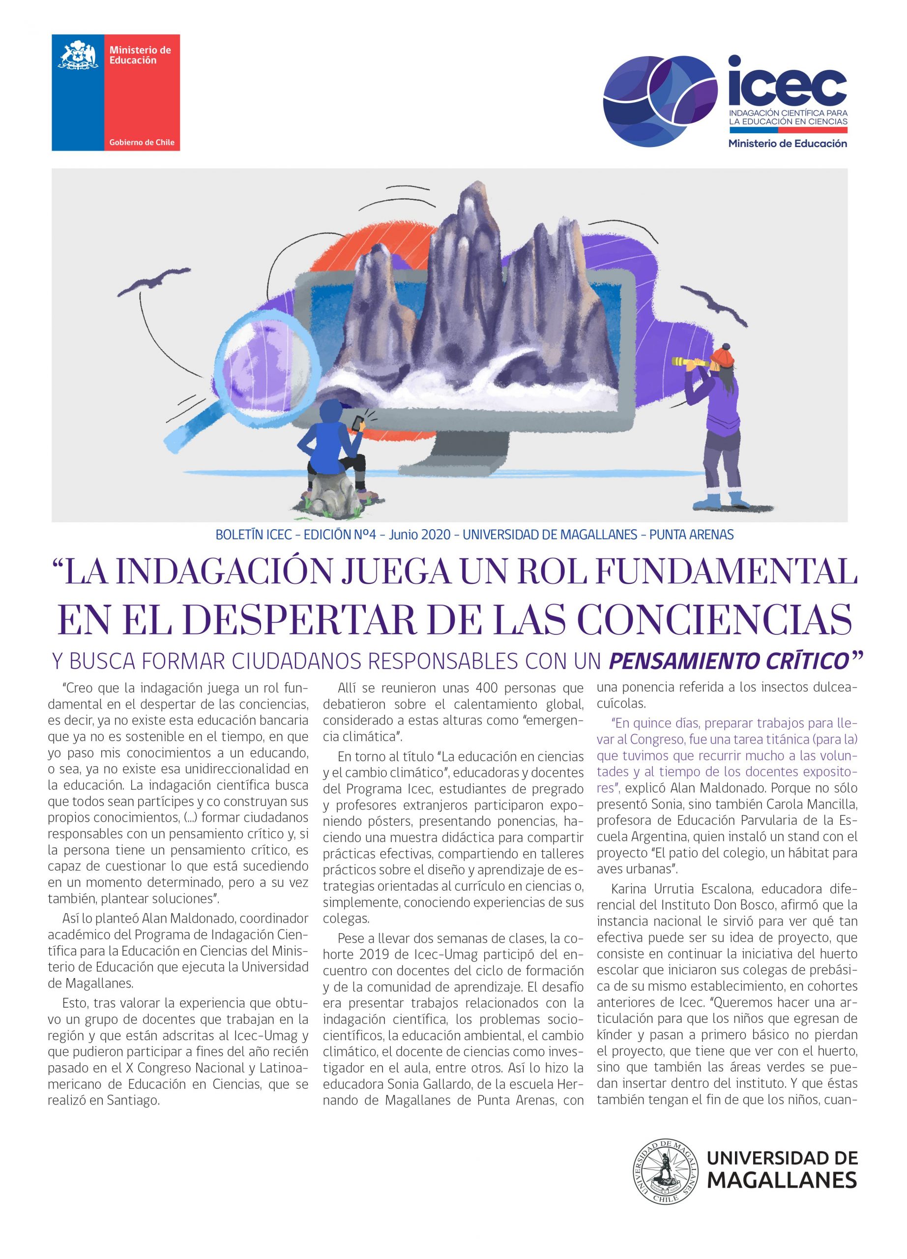 Boletín / Comunidades de Aprendizaje UMAG N°4